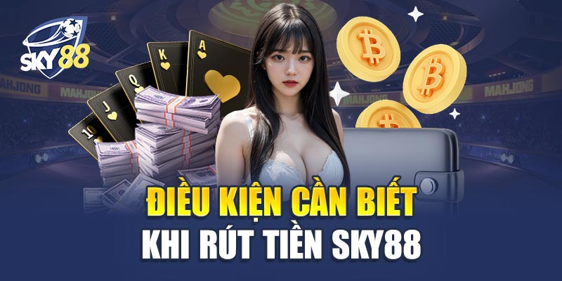 Rút Tiền Sky88 - Nhanh Chóng, An Toàn Và Hiệu Quả Nhất 2025 1 Điều Kiện Cần Biết Khi Rút Tiền Sky88